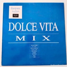Discos de vinilo: DOLCE VITA MIX- SPAIN LP 1987 + INSERT- VINILO EXC. ESTADO.. Lote 400911259