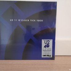 Discos de vinilo: U2 - 11 O'CLOCK TICK TOCK - 40 ANIVERSARIO RSD 2020 VINILO AZUL 7000 COPIAS NUEVO PRECINTADO!!!. Lote 400918099