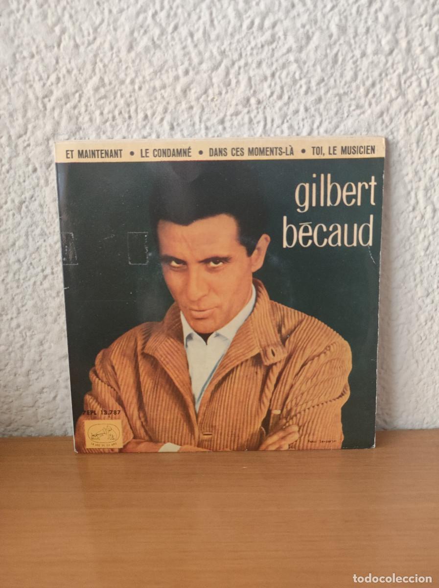 Discos de vinilo: Gilbert B&eacute;caud &ndash; Et Maintenant - Foto 1