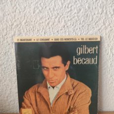 Discos de vinilo: GILBERT BÉCAUD – ET MAINTENANT