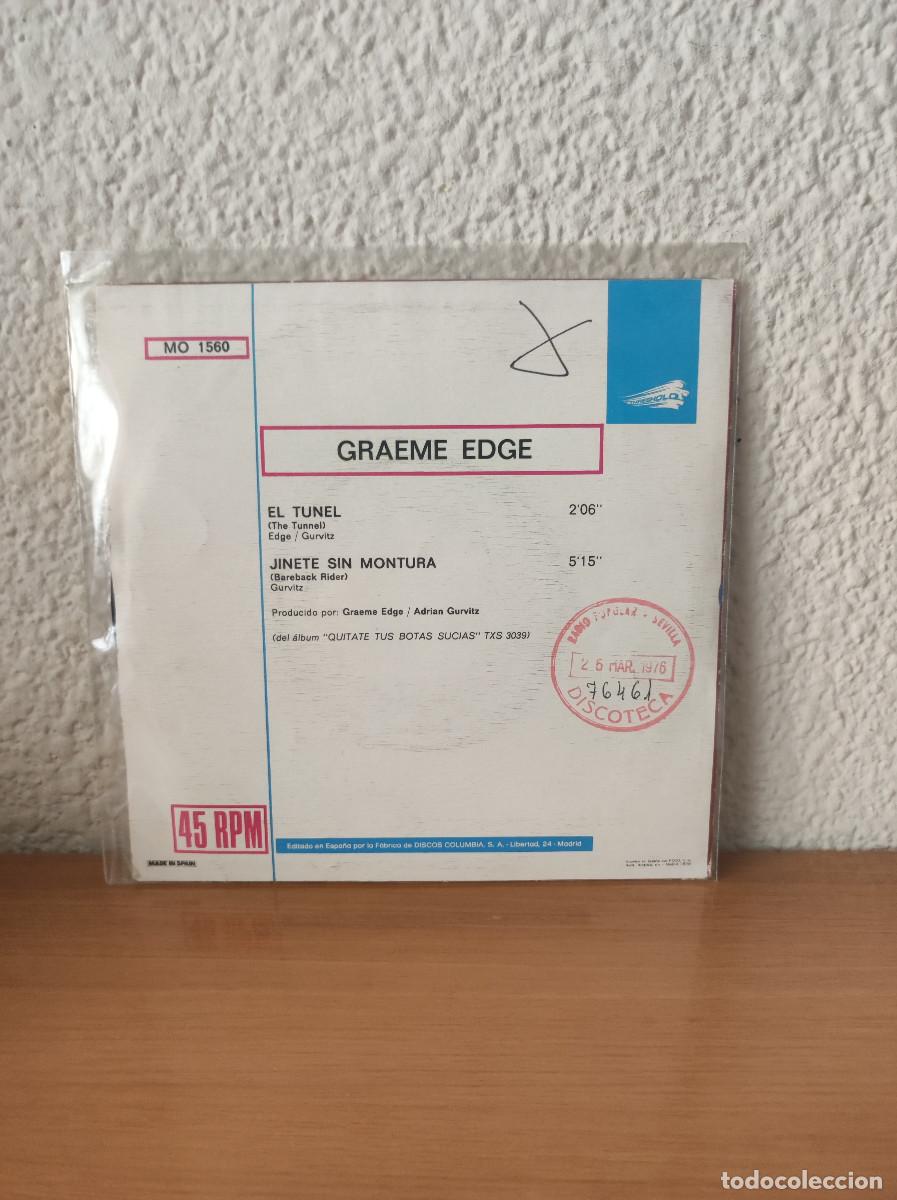 Discos de vinilo: Graeme Edge &ndash; El Tunel - Foto 2
