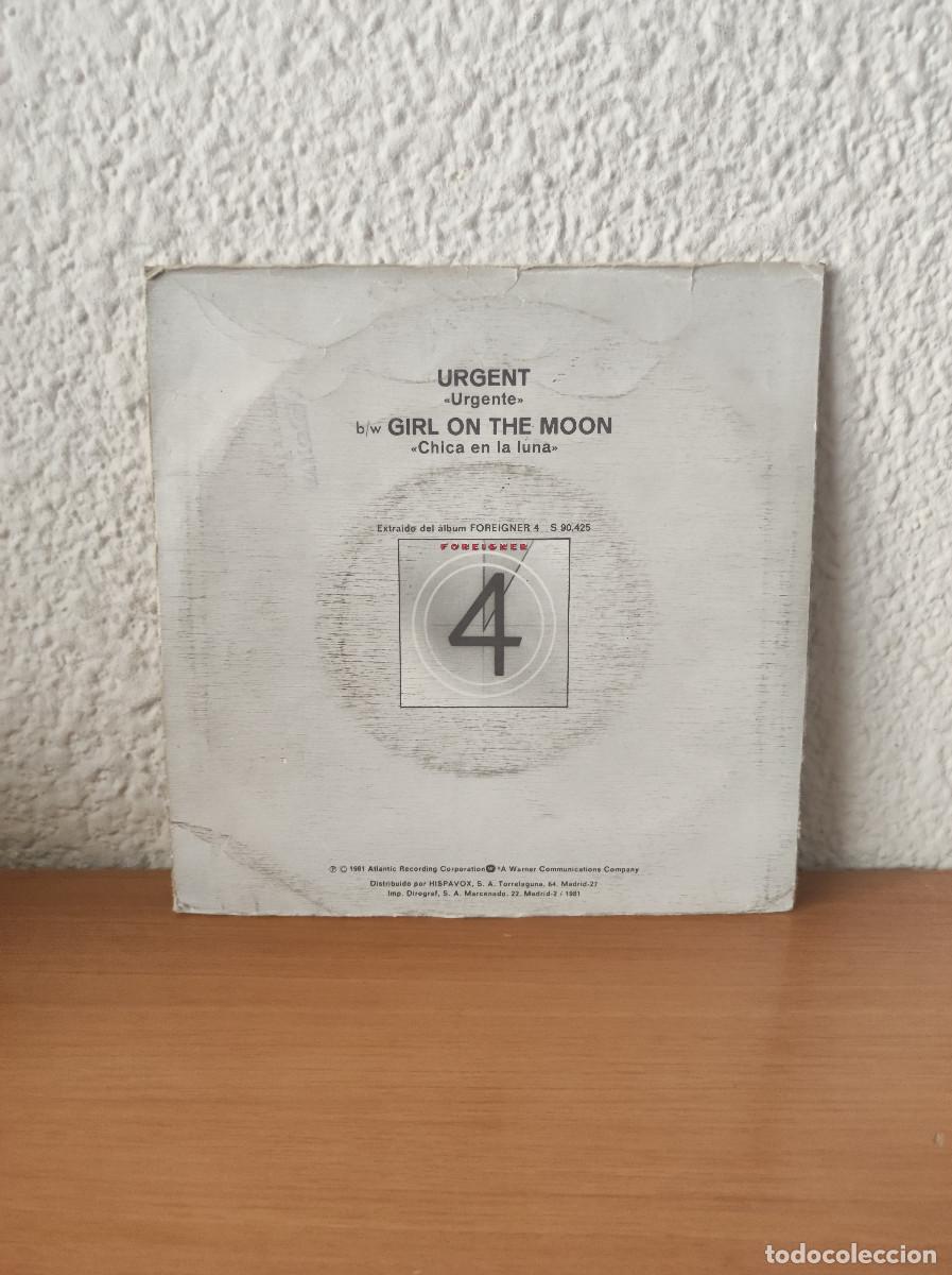 Discos de vinilo: Foreigner &ndash; Urgent - Foto 2