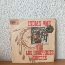 Discos de vinilo: THE LES HUMPHRIES SINGERS – INDIAN WAR. Lote 400925769