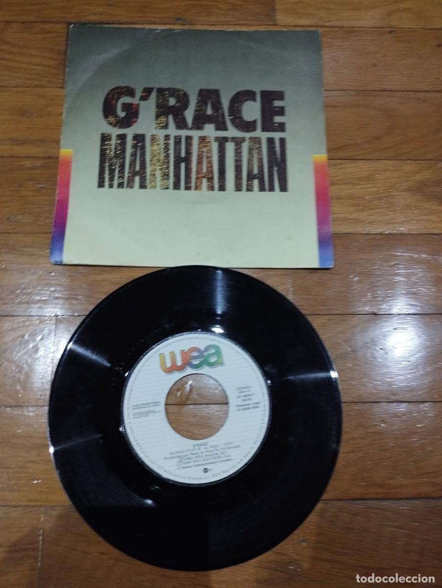 Discos de vinilo: GRACE - MANHATTAN - SINGLE 1984 - Foto 1