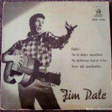 Discos de vinilo: JIM DALE - EP SPAIN 1958 - SUGARTIME - ROCK AND ROLL - ODEON DSOE 4036. Lote 400929719