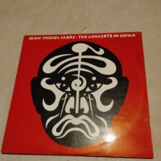 Discos de vinilo: JEAN MICHEL JARRE DOBLE LP CONCERTS IN CHINA ESP.1984 PORTADA ABIERTA. Lote 400933369
