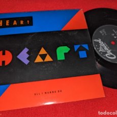 Discos de vinilo: HEART ALL I WANNA DO/CALL OF THE WILD 7'' SINGLE 1990 CAPITOL UK. Lote 400938629