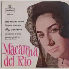 Discos de vinilo: MACARENA DEL RÍO / MONTILLA EPFM 197