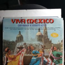 Discos de vinilo: GRAN MARIACHI DE HERIBERTO ACEVES – VIVA MEXICO 1981 LP FOLK CORRIDOS. Lote 400948784