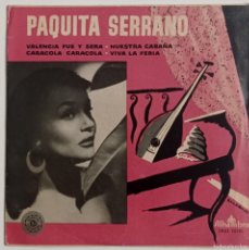 Discos de vinilo: PAQUITA SERRANO / ALHAMBRA EMGE 70791