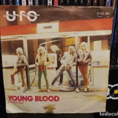 Discos de vinilo: UFO - YOUNG BLOOD. Lote 400959799