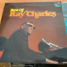 Discos de vinilo: RAY CHARLES (THE BEST OF) LP ESPAÑA 1976 (G-10). Lote 400961924