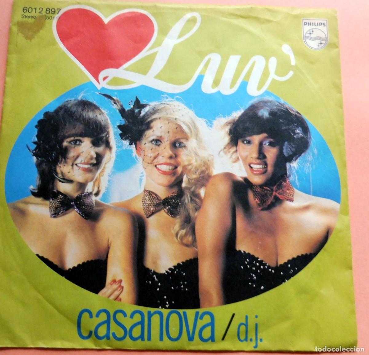 Disques de vinyle: SINGLE - Luv' &ndash; Casanova - Philips 3012 897 - Germany 1979