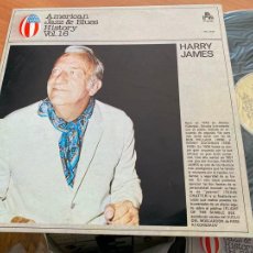 Discos de vinilo: HARRY JAMES AMERICAN JAZZ & BLUES HISTORY VOL. 16. LP (G-10). Lote 400966469