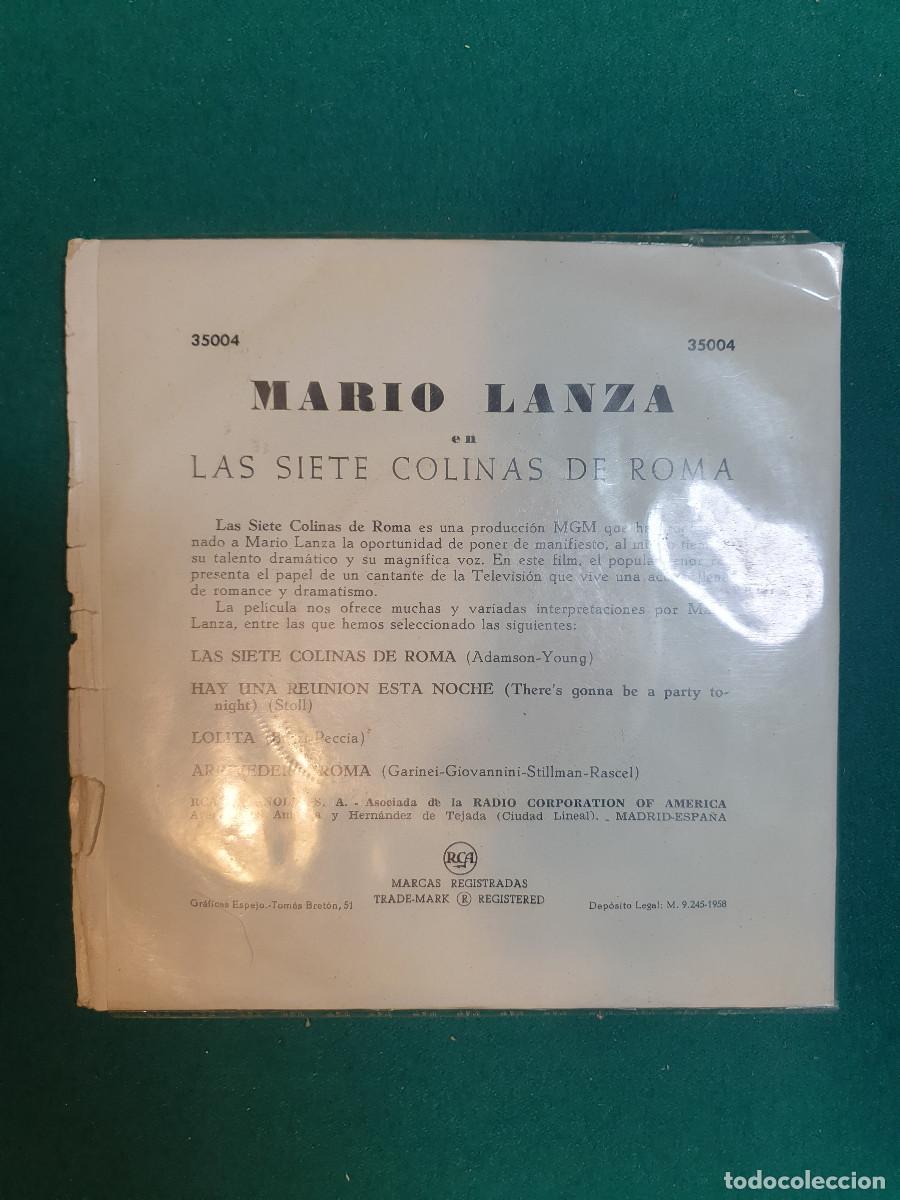 Discos de vinilo: Mario Lanza &ndash; Las Siete Colinas De Roma - Foto 2
