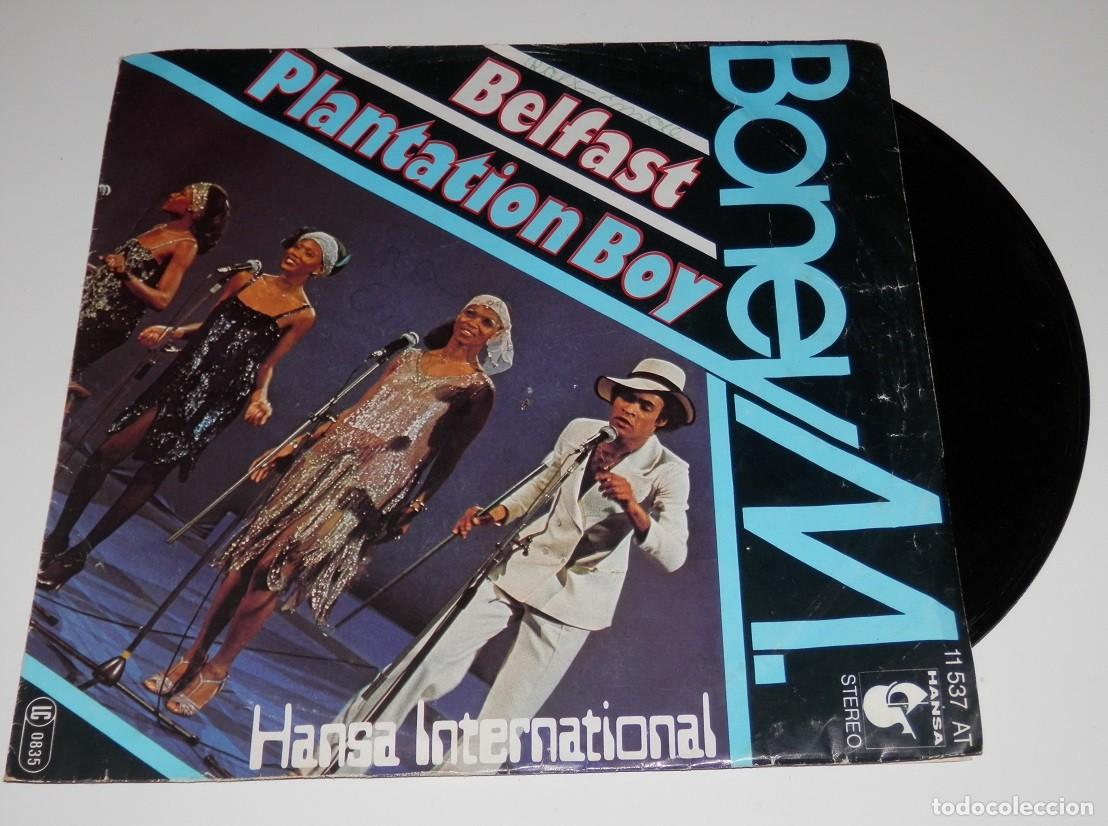 Discos de vinilo: DISCO SINGLE DE VINILLO DE LA BANDA BONEY M. - Foto 1