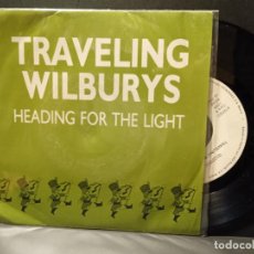Discos de vinilo: TRAVELLING WILBURYS HEADING FOR THE LIGHT SINGLE SPAIN 1988 PEPETO TOP