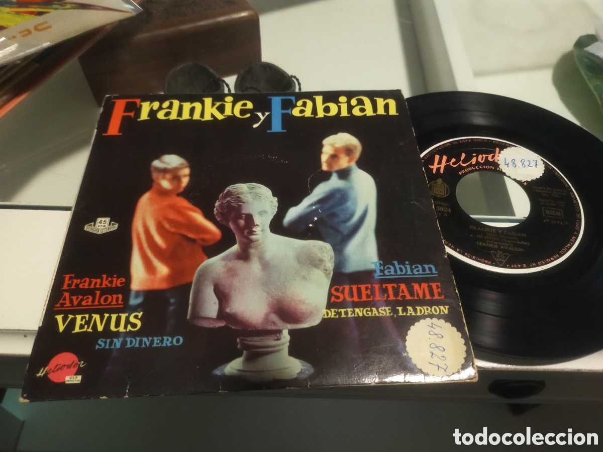 Discos de vinilo: Frankie y Fabi&aacute;n ep Espa&ntilde;a 1959 - Foto 1