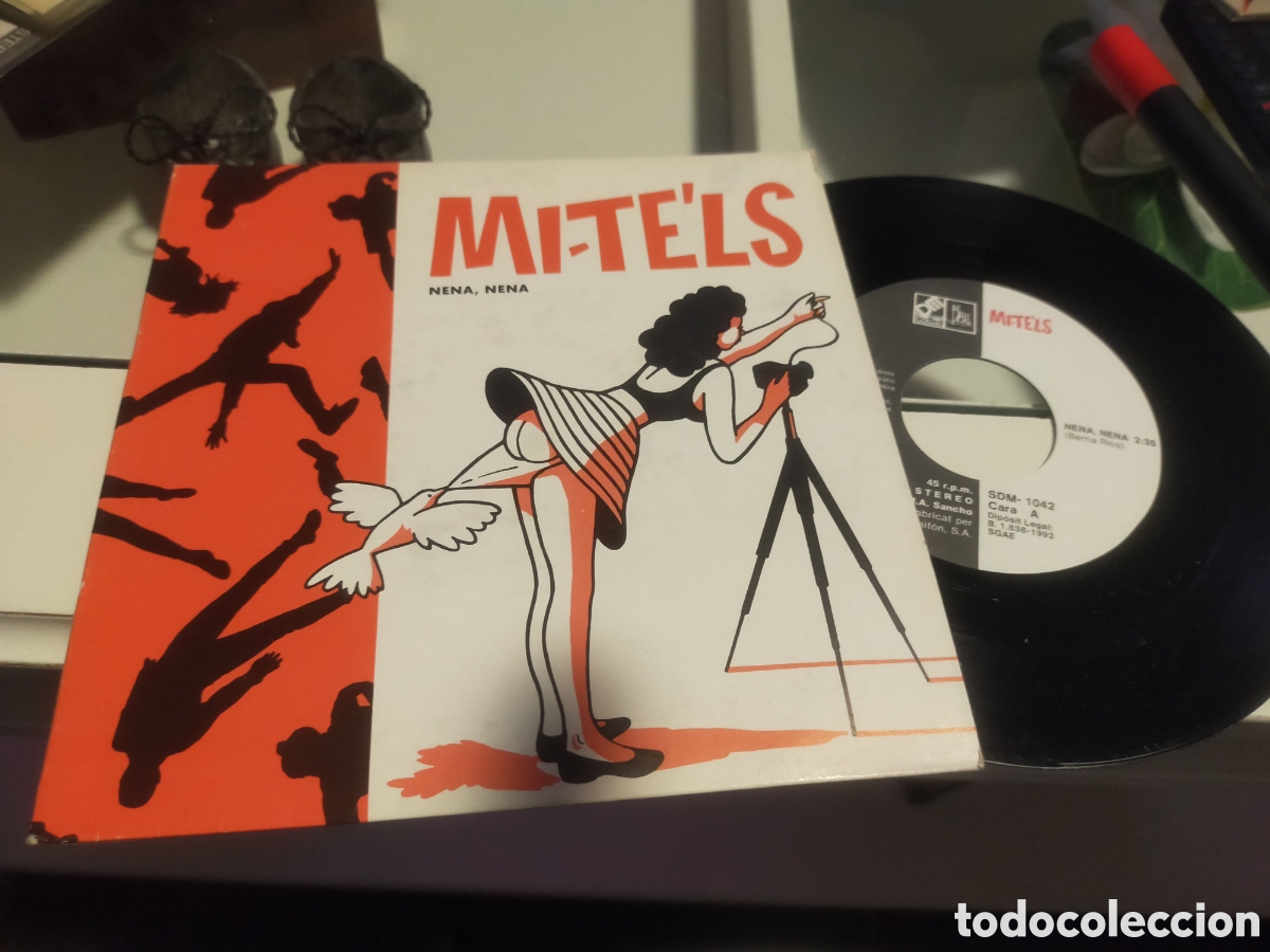 Discos de vinilo: Mi-tels single nena,nena 1992 - Foto 1