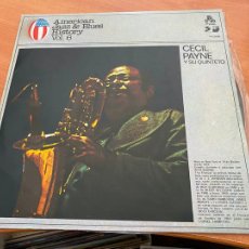 Discos de vinilo: CECIL PAYNE AMERICAN JAZZ & BLUES HISTORY VOL. 6. LP (G-10). Lote 400986489
