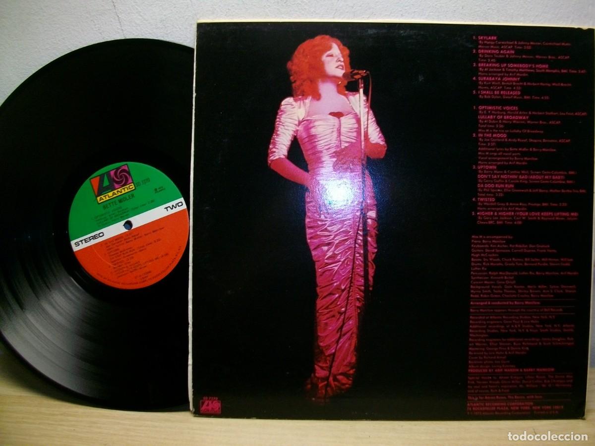 Discos de vinilo: Bette Midler &ndash; Bette Midler LP - Foto 2