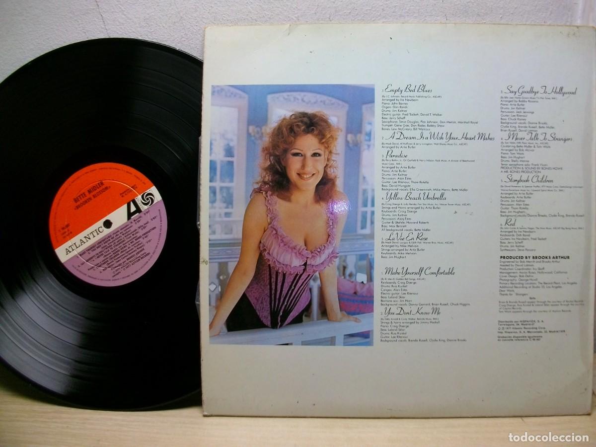 Discos de vinilo: Bette Midler -Broken Blossom LP - Foto 2