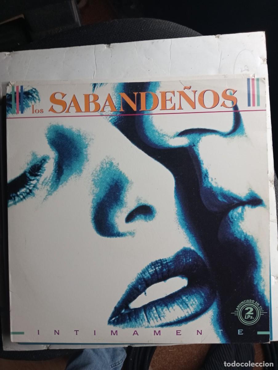 Discos de vinilo: Los Sabande&ntilde;os &lrm;&ndash; Intimamente 1991 2 inserts 2lps folk - Foto 1
