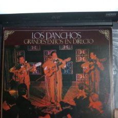 Discos de vinilo: LOS PANCHOS – GRANDES ÉXITOS EN DIRECTO 2 LPS GATEFOLD LATIN BOLEROS. Lote 401005579