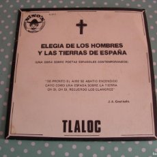 Discos de vinilo: ELEGÍA DE LOS HOMBRES Y LAS TIERRAS DE ESPAÑA / NINO SANCHEZ / SINGLE / FOLK. Lote 401006894