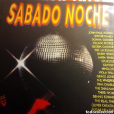 Discos de vinilo: SÁBADO NOCHE DOBLE LP. Lote 401008349