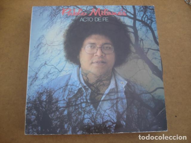 Discos de vinilo: Pablo Milan&eacute;s Acto De Fe - Foto 1