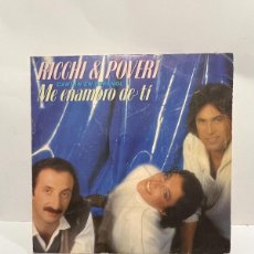 Discos de vinilo: SINGLE - RICCHI & POVERI - MMA MARIA / MALENTENDIDO - BABY RECORDS - MADRID 1983. Lote 401017109