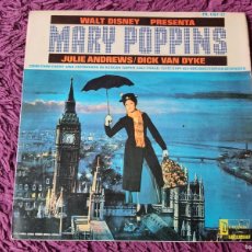 Discos de vinilo: WALT DISNEY PRESENTA MARY POPPINS, VINYL 7” EP 1965 SPAIN HL 087-17. Lote 401022569