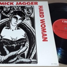 Discos de vinilo: MAXI - MICK JAGGER - HARD WOMAN - MADE IN HOLLAND - ROLLING STONES. Lote 401023669