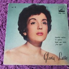 Discos de vinilo: GLORIA LASSO – AQUELLA NOCHE, VINYL 7” SINGLE 1959 EP SPAIN 7ERL 1.284. Lote 401023929