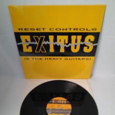 Discos de vinilo: RESET CONTROLS & THE HEAVY GUITARS - EXITUS / MAXI SINGLE IMPORT TEMAZOS RUTA DESTROY VALENCIA. Lote 401029829