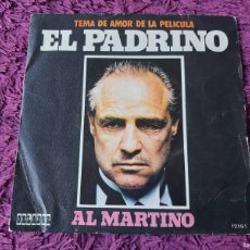 Discos de vinilo: AL MARTINO – EL PADRINO, VINYL 7” SINGLE 1972 SPAIN CLUB EDITION 12195. Lote 401030799