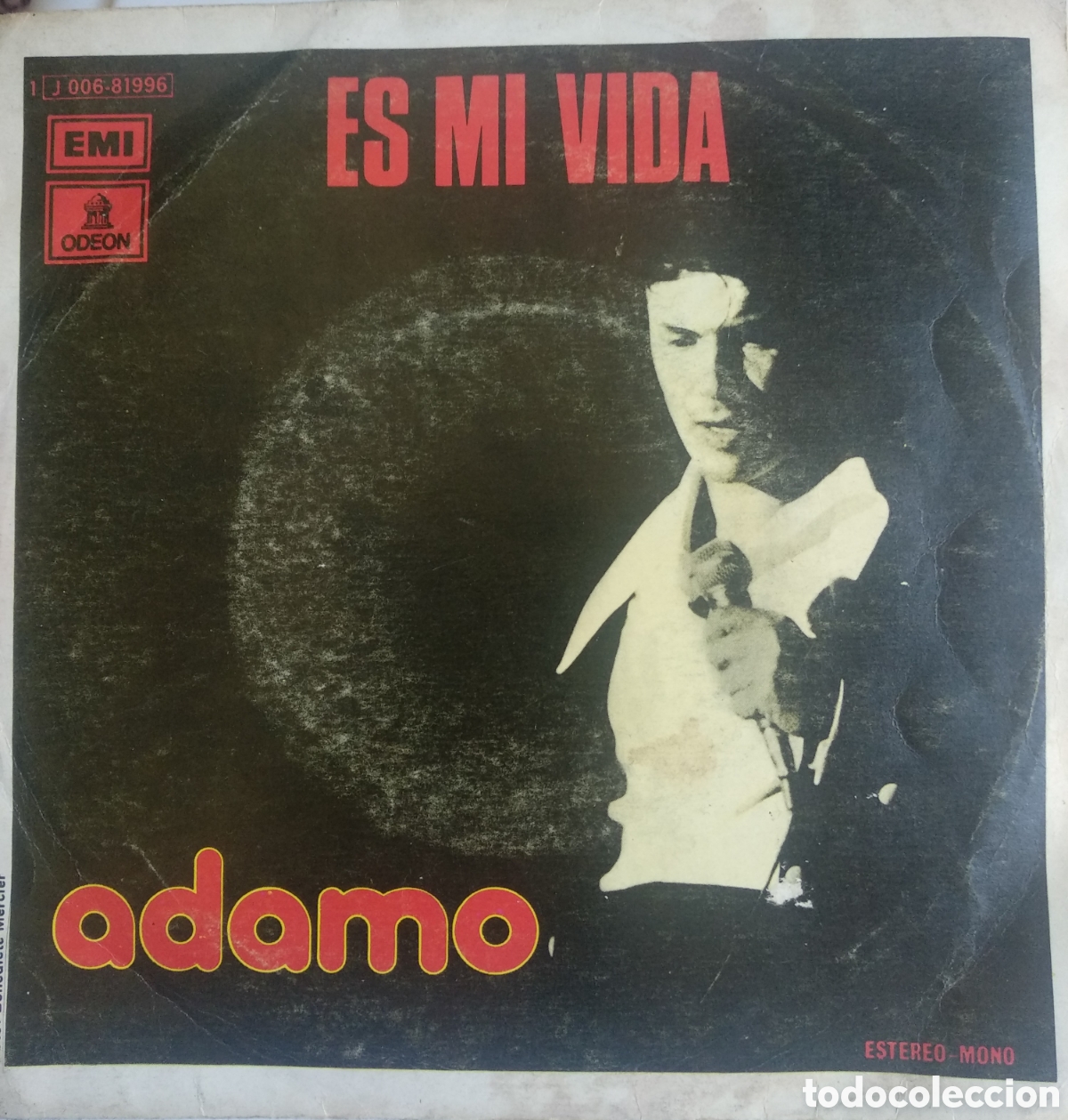 Discos de vinilo: *ADAMO, ES MI VIDA, SPAIN, ODEON, 1975, LCS.1 - Foto 1
