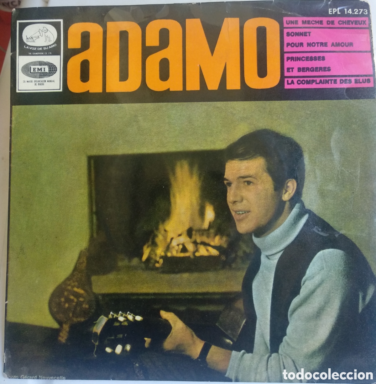 Discos de vinilo: *ADAMO, SPAIN, VOZ, 1966, LCS.1 - Foto 1
