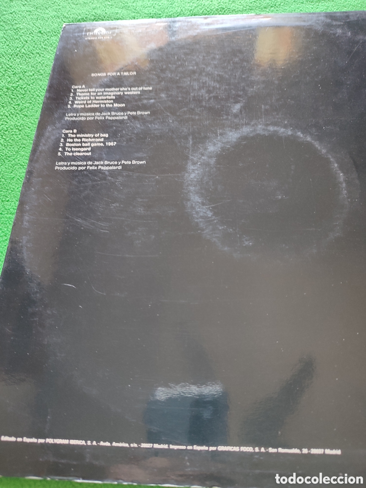 Discos de vinilo: Jack Bruce - Songs for a tailor Vinilo Lp - Foto 2