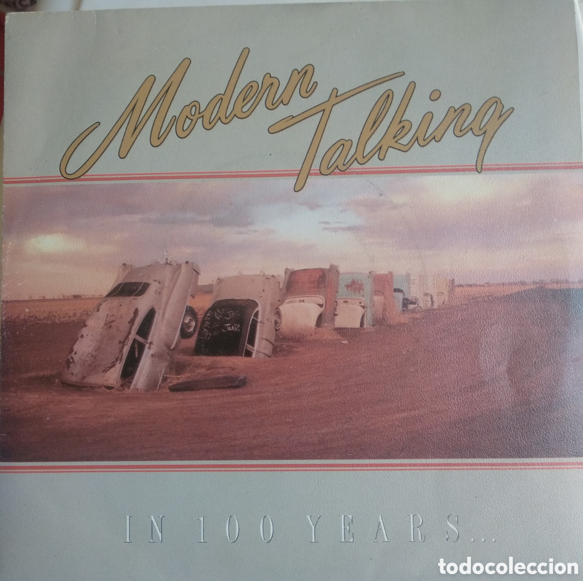 Discos de vinilo: *MODERN TALKING, IN 100 YEARS, 1987, LCS.1 - Foto 1
