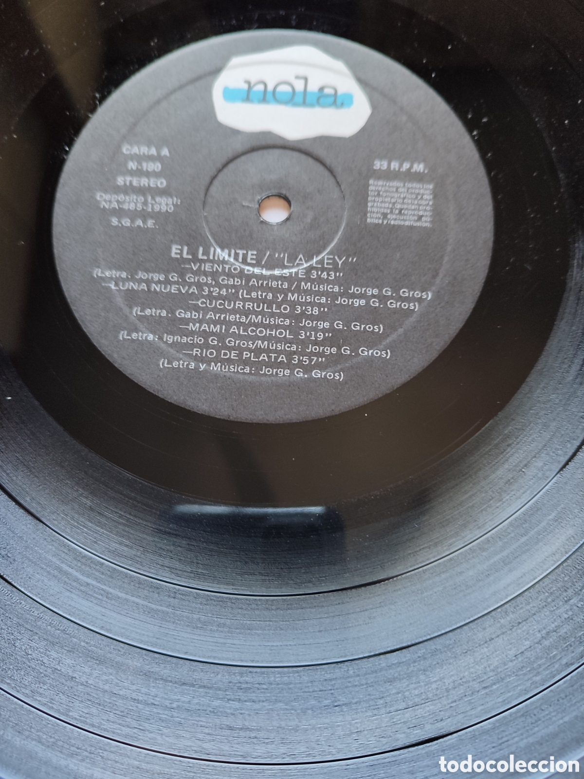 Discos de vinilo: El L&iacute;mite - La ley Vinilo Lp - Foto 4