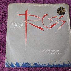 Discos de vinilo: DIANA ROSS – TOUCH BY TOUCH, VINYL 7” SINGLE 1984 SPAIN 006 20 0320 7. Lote 401040864