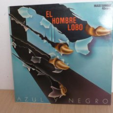 Discos de vinilo: EL HOMBRE LOBO AZUL Y NEGRO. Lote 401041189