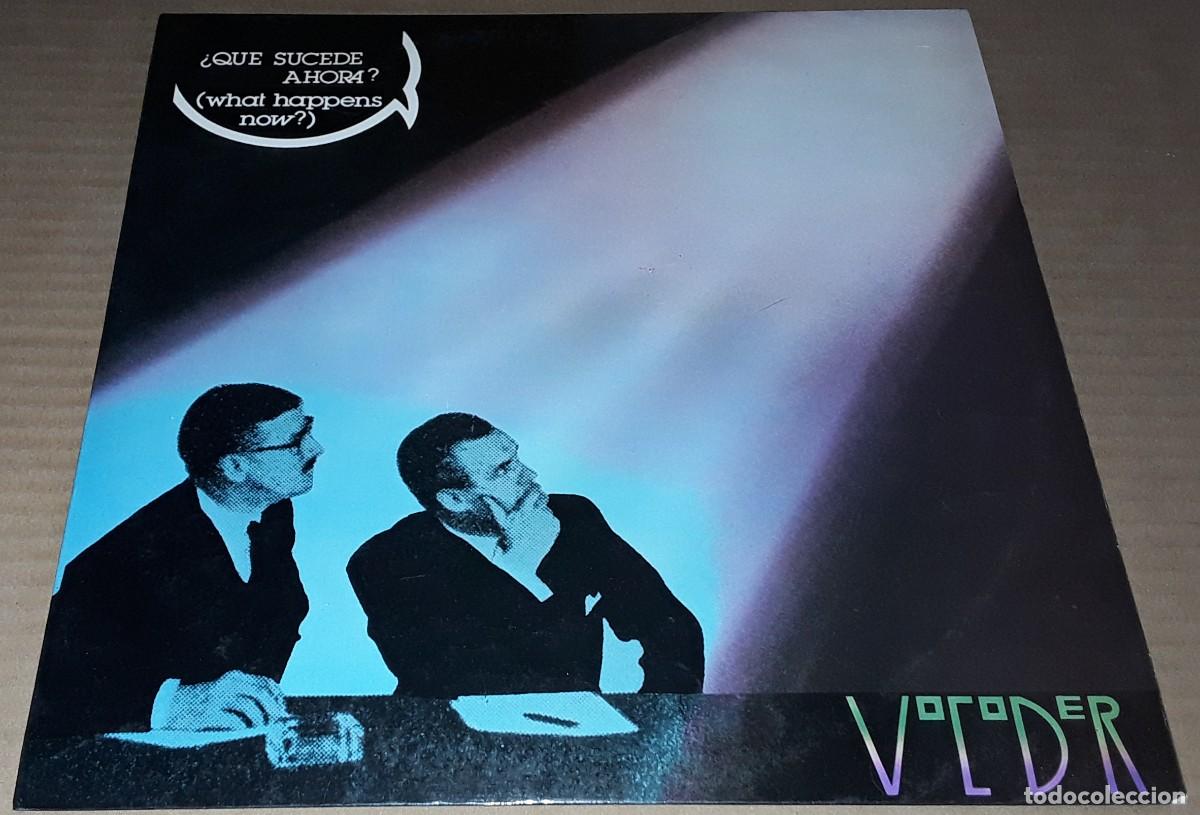 Discos de vinilo: MAXI - VOCODER - &iquest; QUE SUCEDE AHORA ? - Foto 1