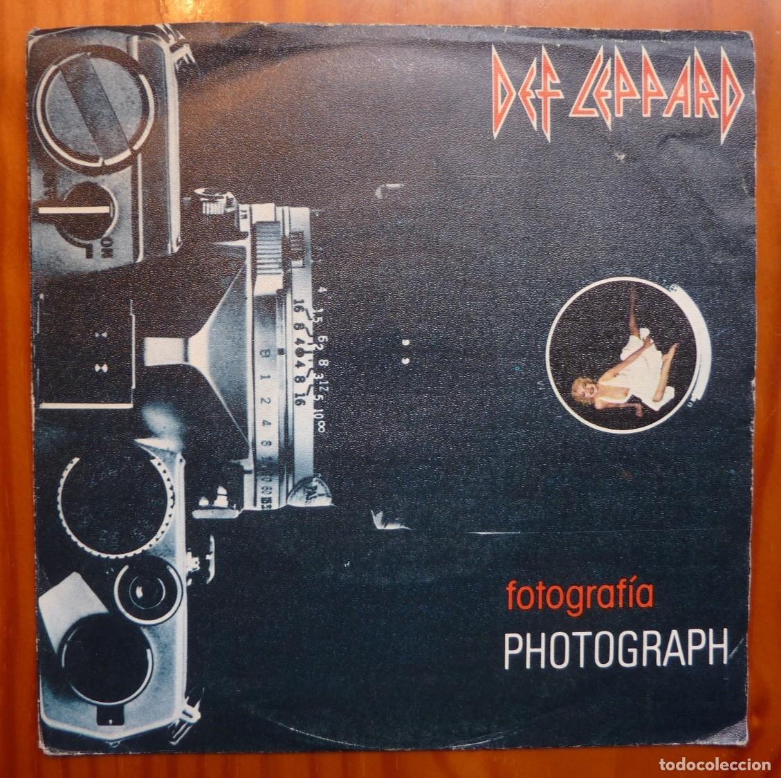 Discos de vinilo: DEF LEPPARD / PHOTOGRAPH / 1983 / SINGLE - Foto 1