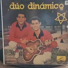 Discos de vinilo: C1 - DÚO DINÁMICO (DISCO Nº1) ”ALONE / COW BOY / LITTLE DARLING / RECORDANDOTE” - EP AÑO 1959. Lote 401067499