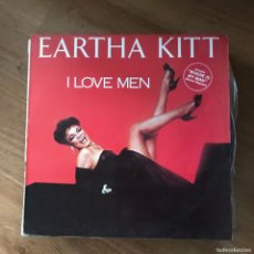 Discos de vinilo: EARTHA KITT - I LOVE MEN - LP CBS 1984. Lote 401069909
