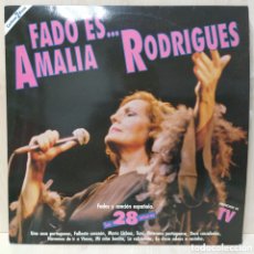 Discos de vinilo: AMÁLIA RODRIGUES - FADO ES...AMÁLIA RODRIGUES (SUS 28 AMORES) (2XLP, ALBUM). Lote 401071354