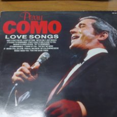Discos de vinilo: LP PERRY COMO. LOVE SONGS. Lote 401077549